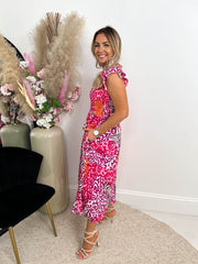 The Carmella - Animal Print Maxi Dress