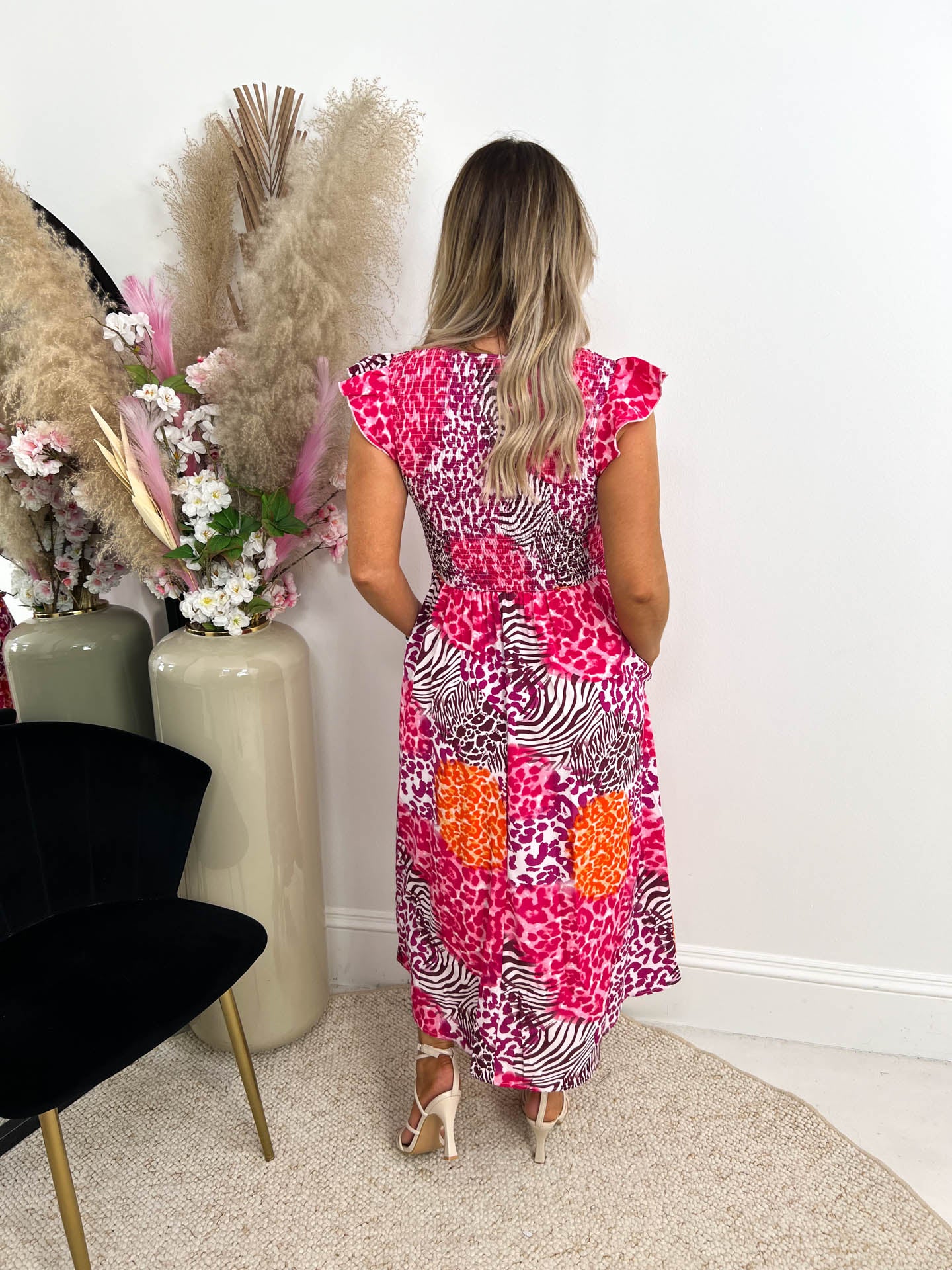 The Carmella - Animal Print Maxi Dress