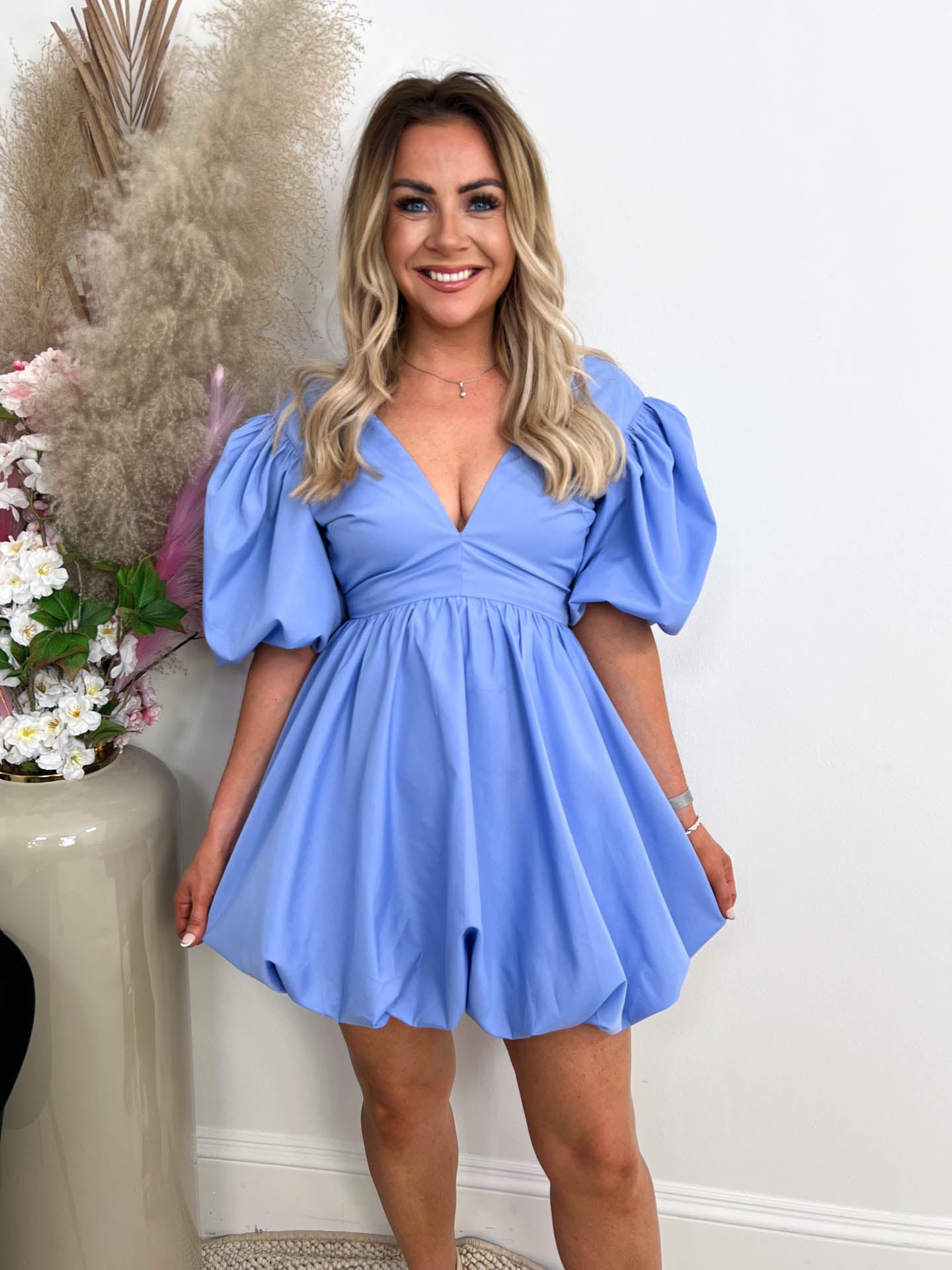 The Reegan - Puffball Mini Dress