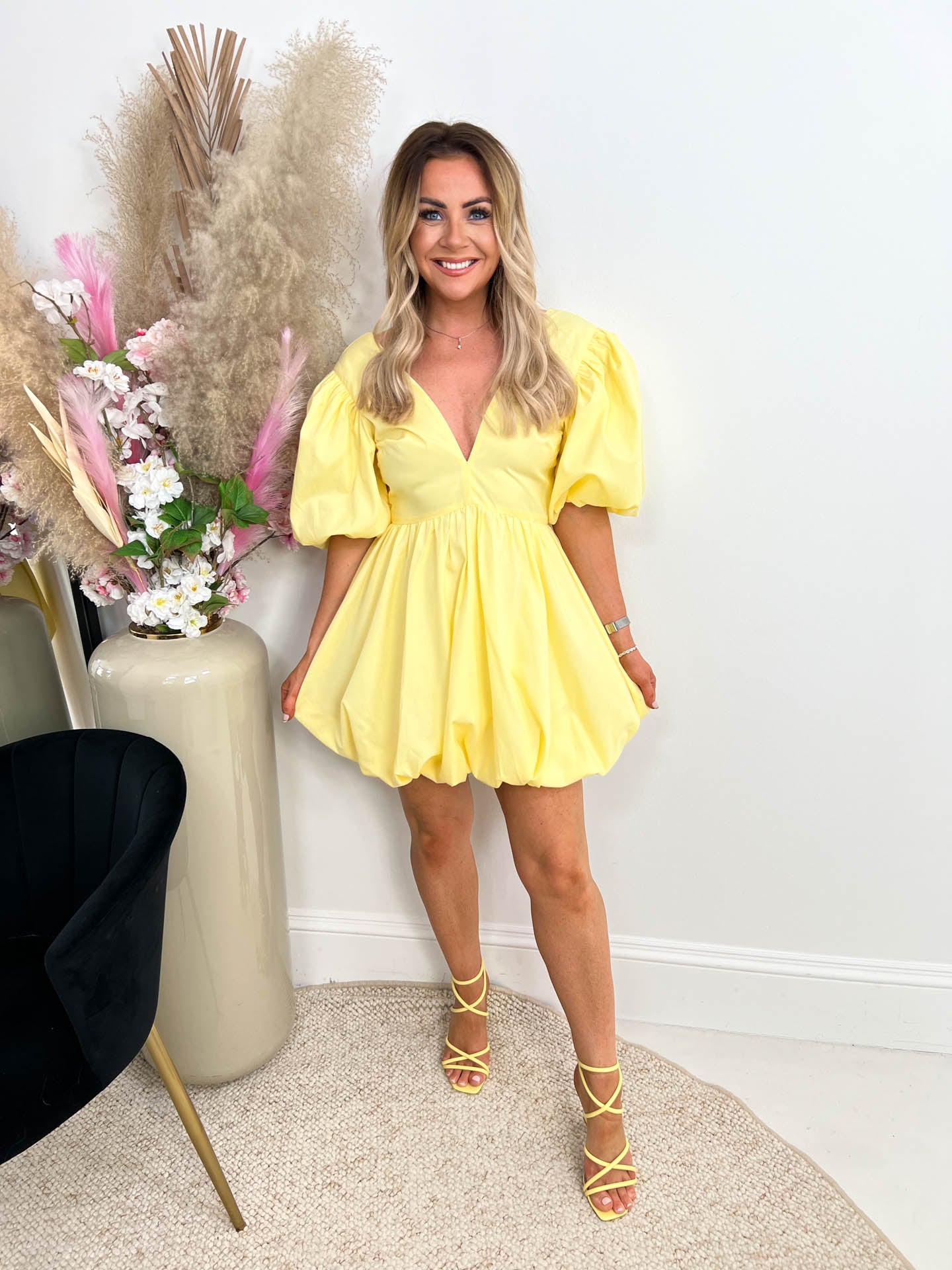 The Reegan - Puffball Mini Dress