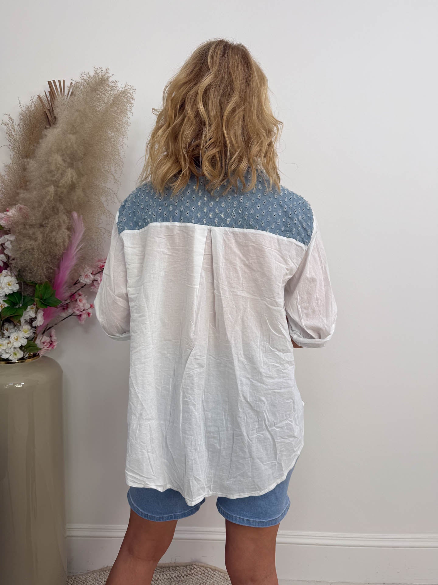 The Astra - Floral Sheer Shirt