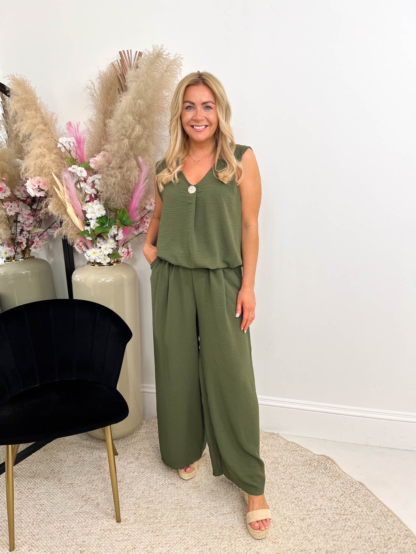 The Stacey - Vest & Trousers Two Piece