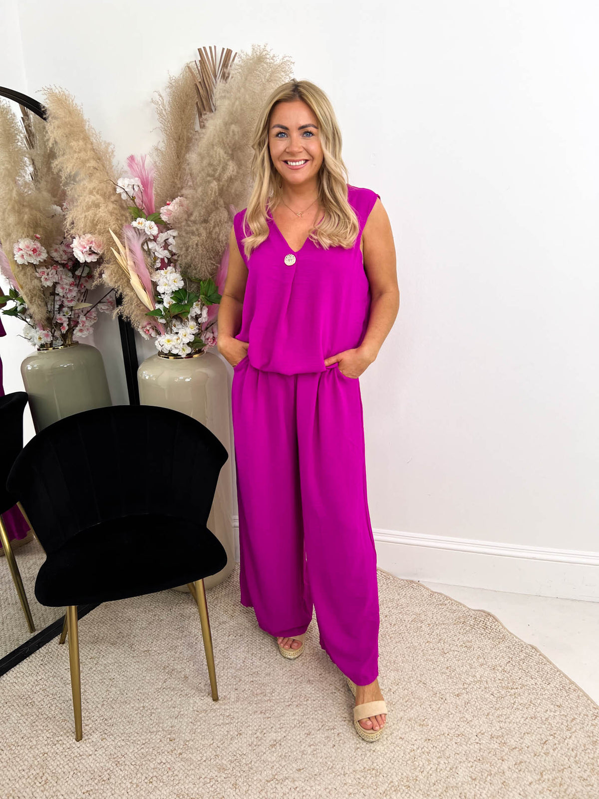 The Stacey - Vest & Trousers Two Piece