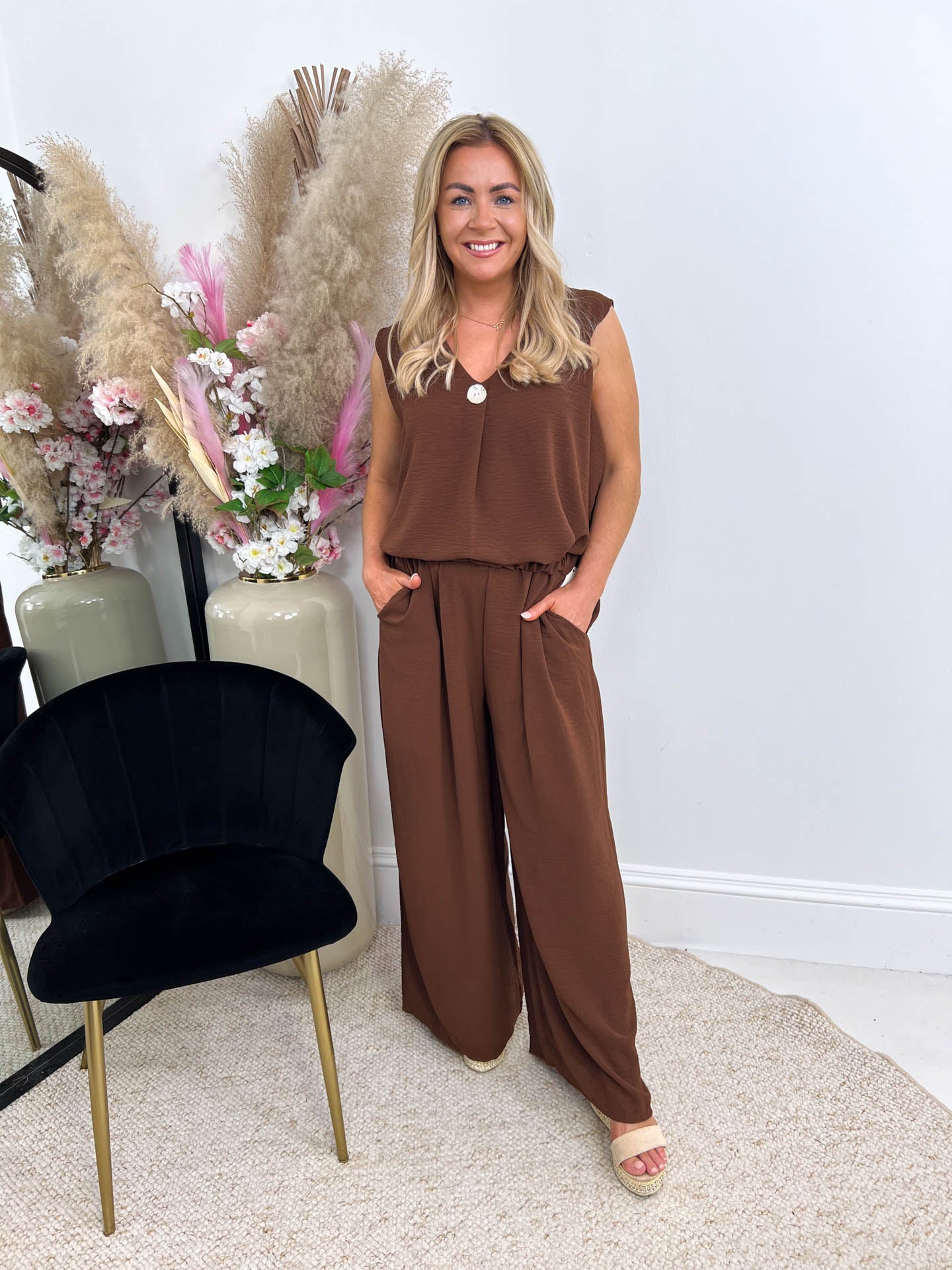 The Stacey - Vest & Trousers Two Piece