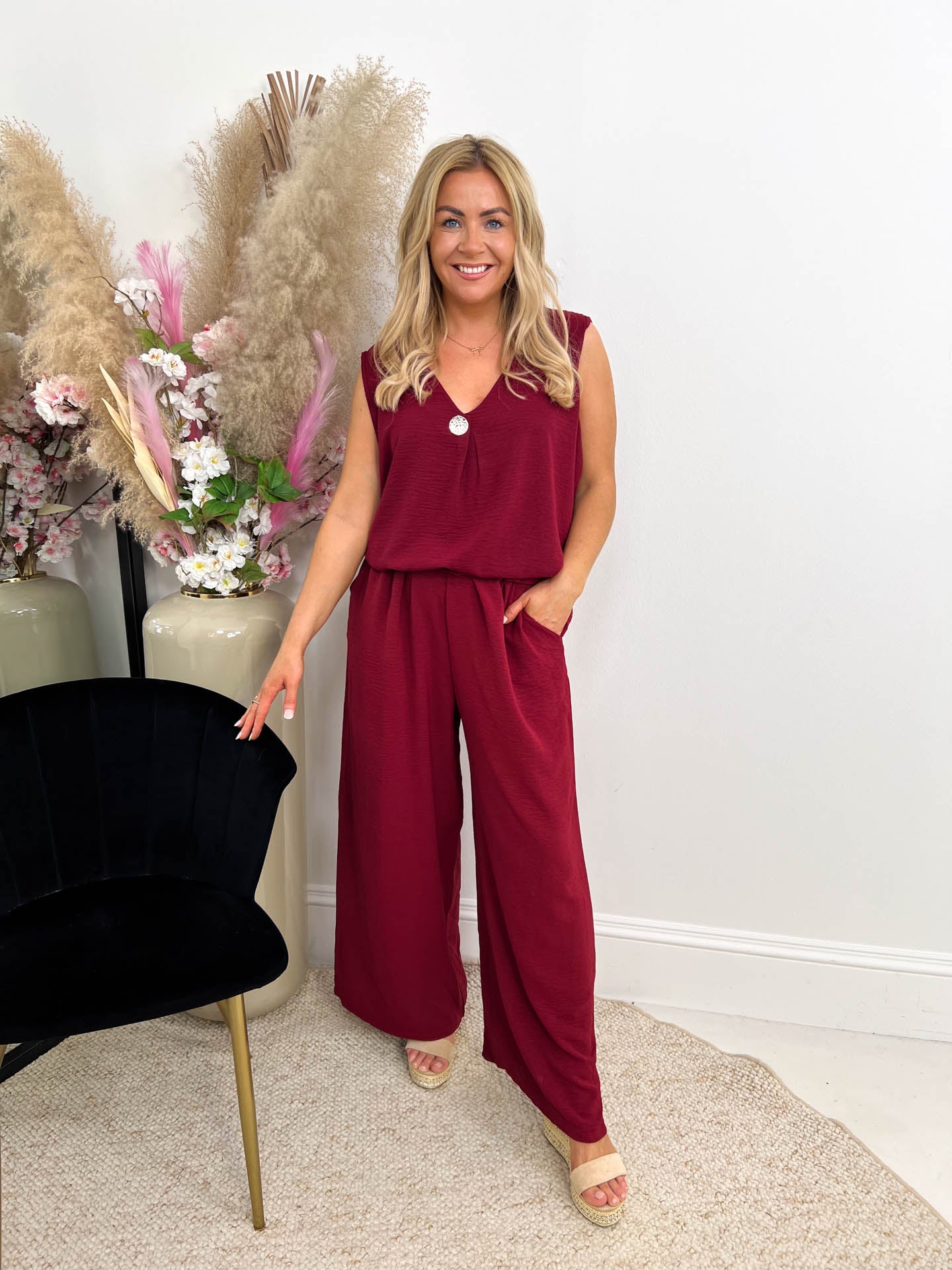 The Stacey - Vest & Trousers Two Piece