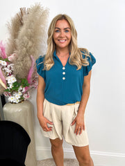 The Ivy - V-Neck Floaty Blouse