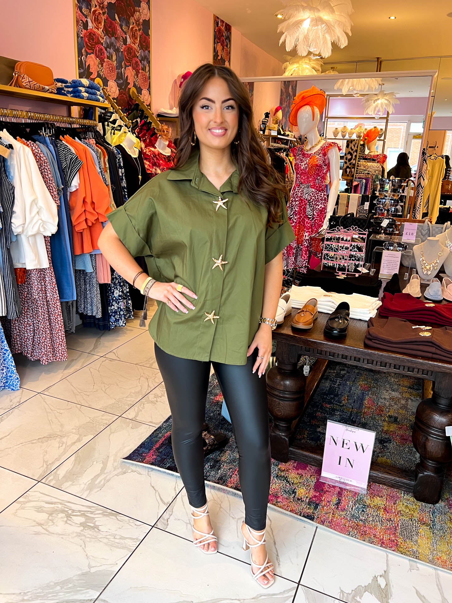 The Millie - Starfish Oversized Shirt