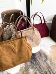 The Dayna - Suede Shoulder Bag