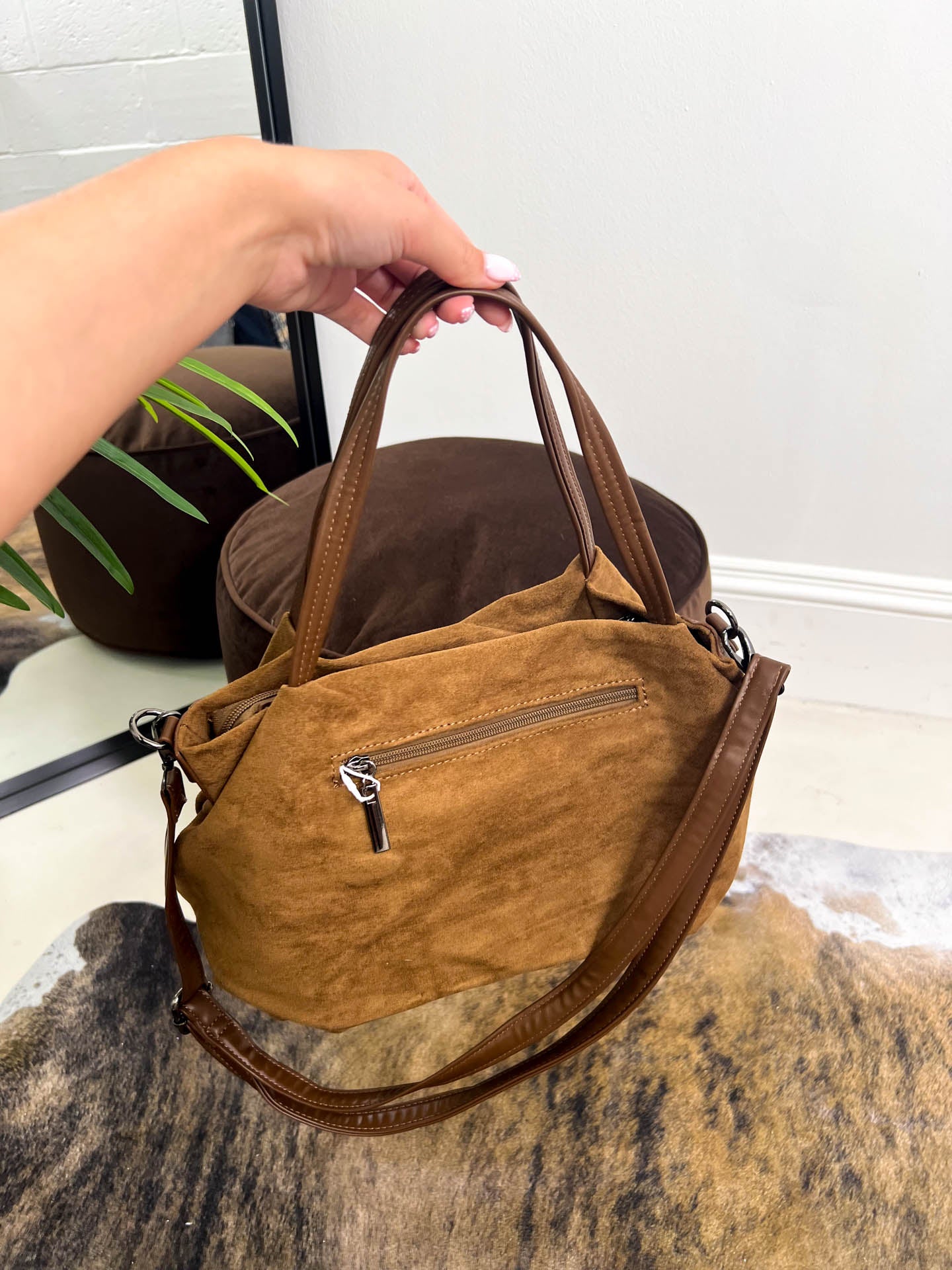 The Dayna - Suede Shoulder Bag