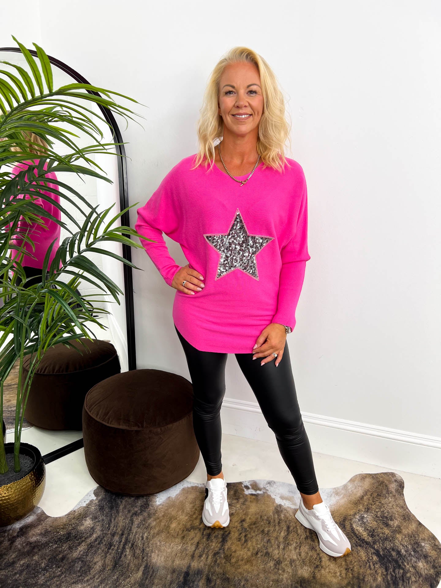 The Stassie - Sequin Star Knit