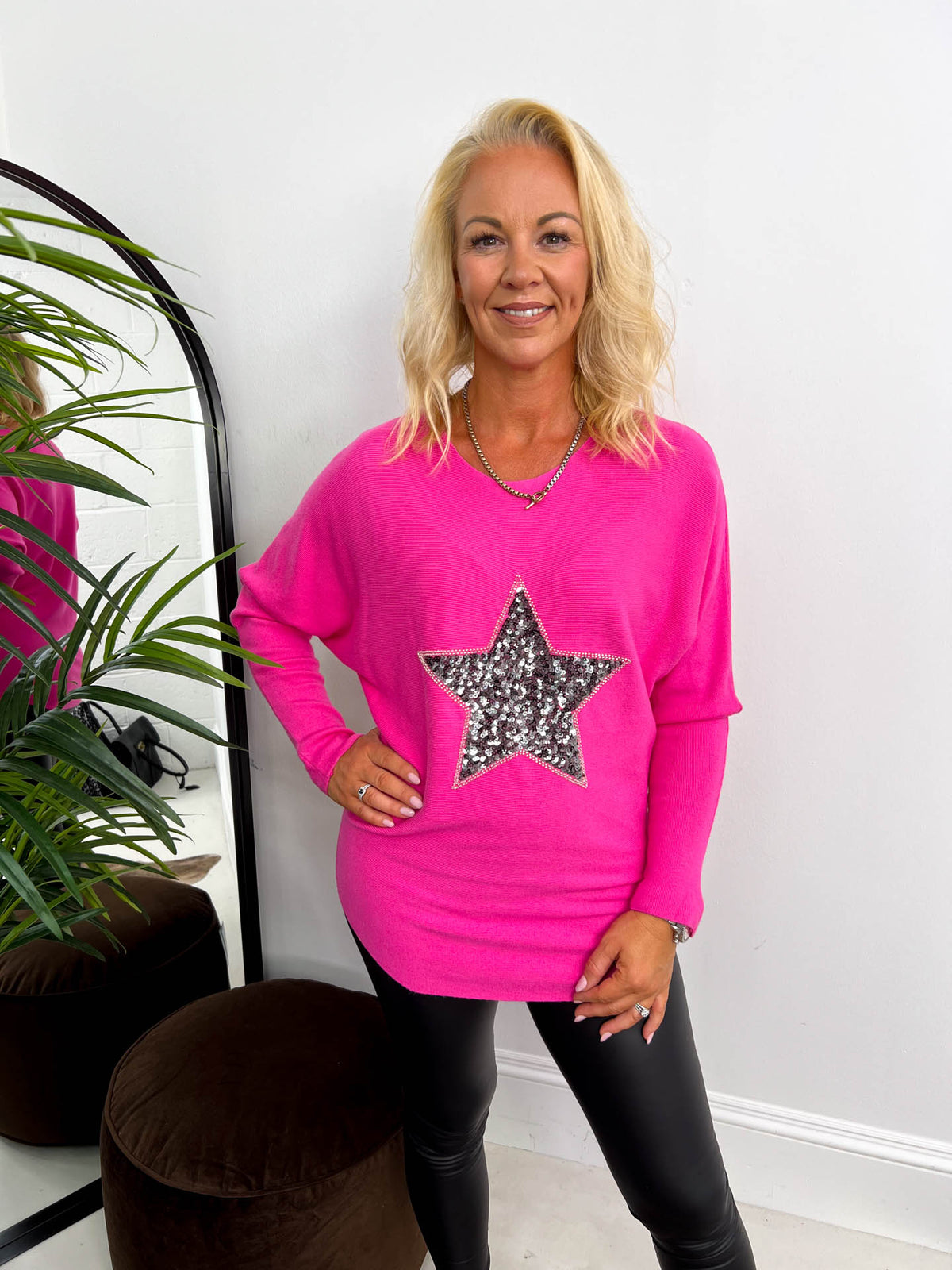 The Stassie - Sequin Star Knit