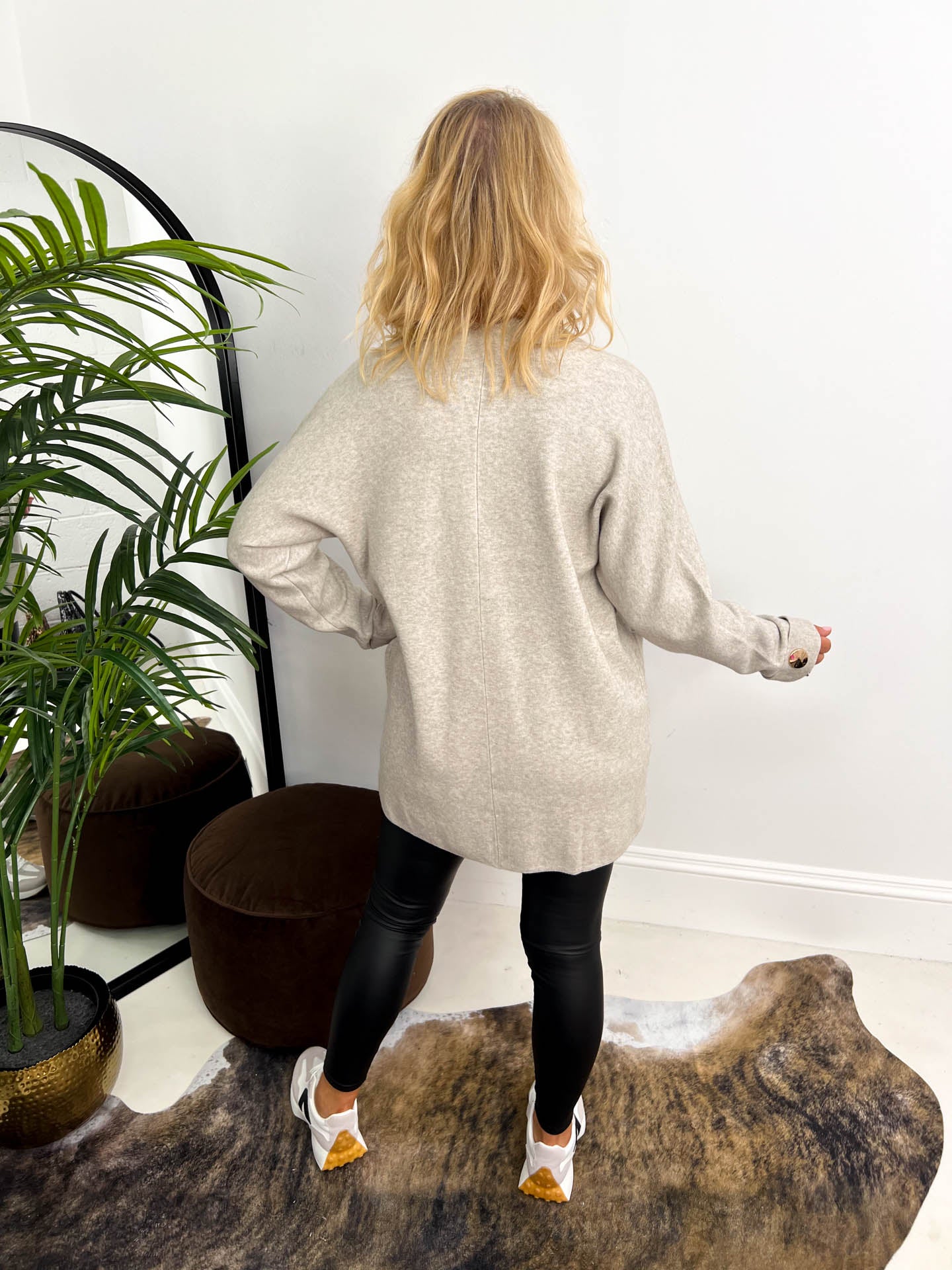 The Ailsa - Longline Zip Through Cardigan