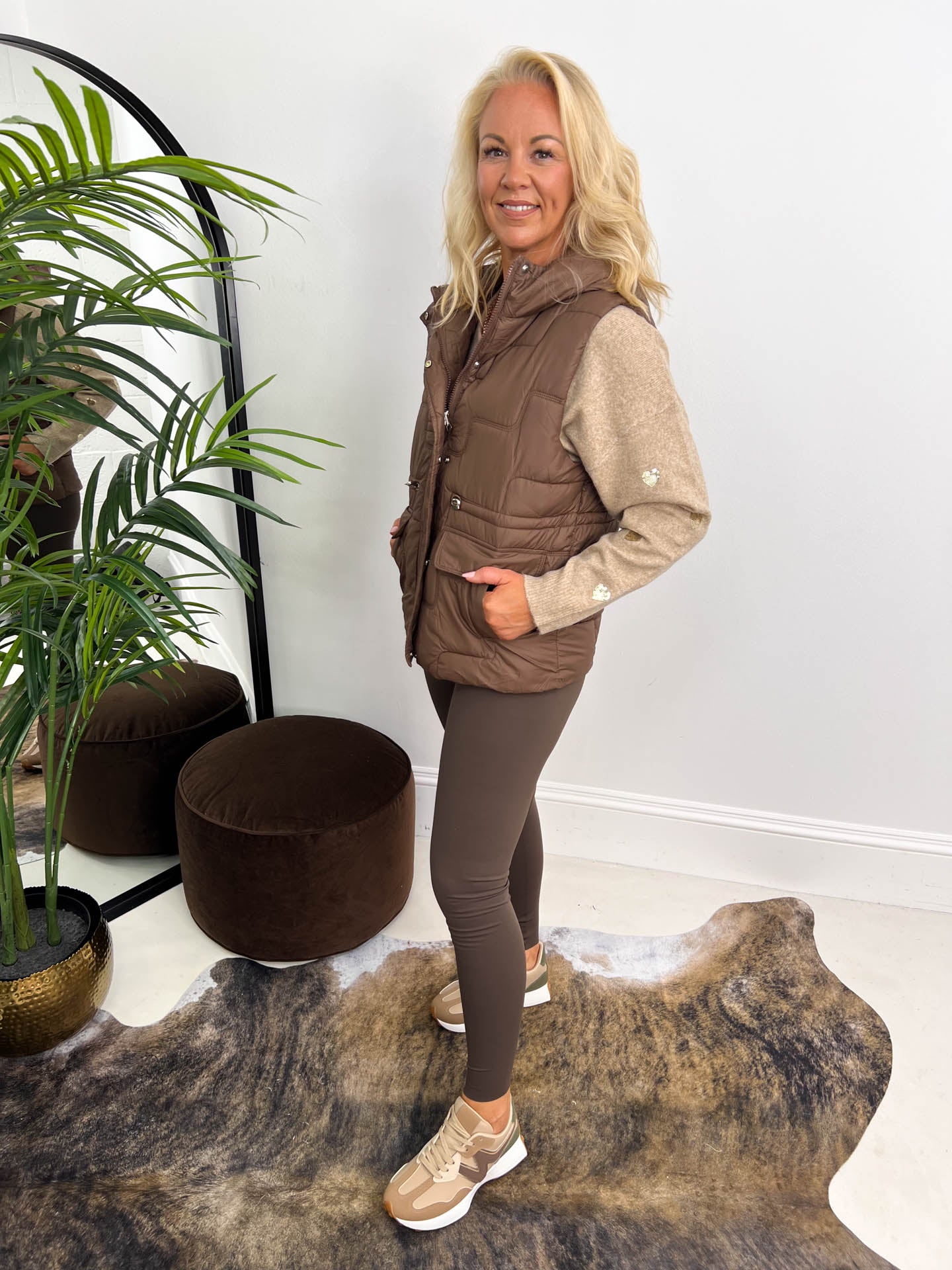 The Kathy - Quilted Puffer Gillet