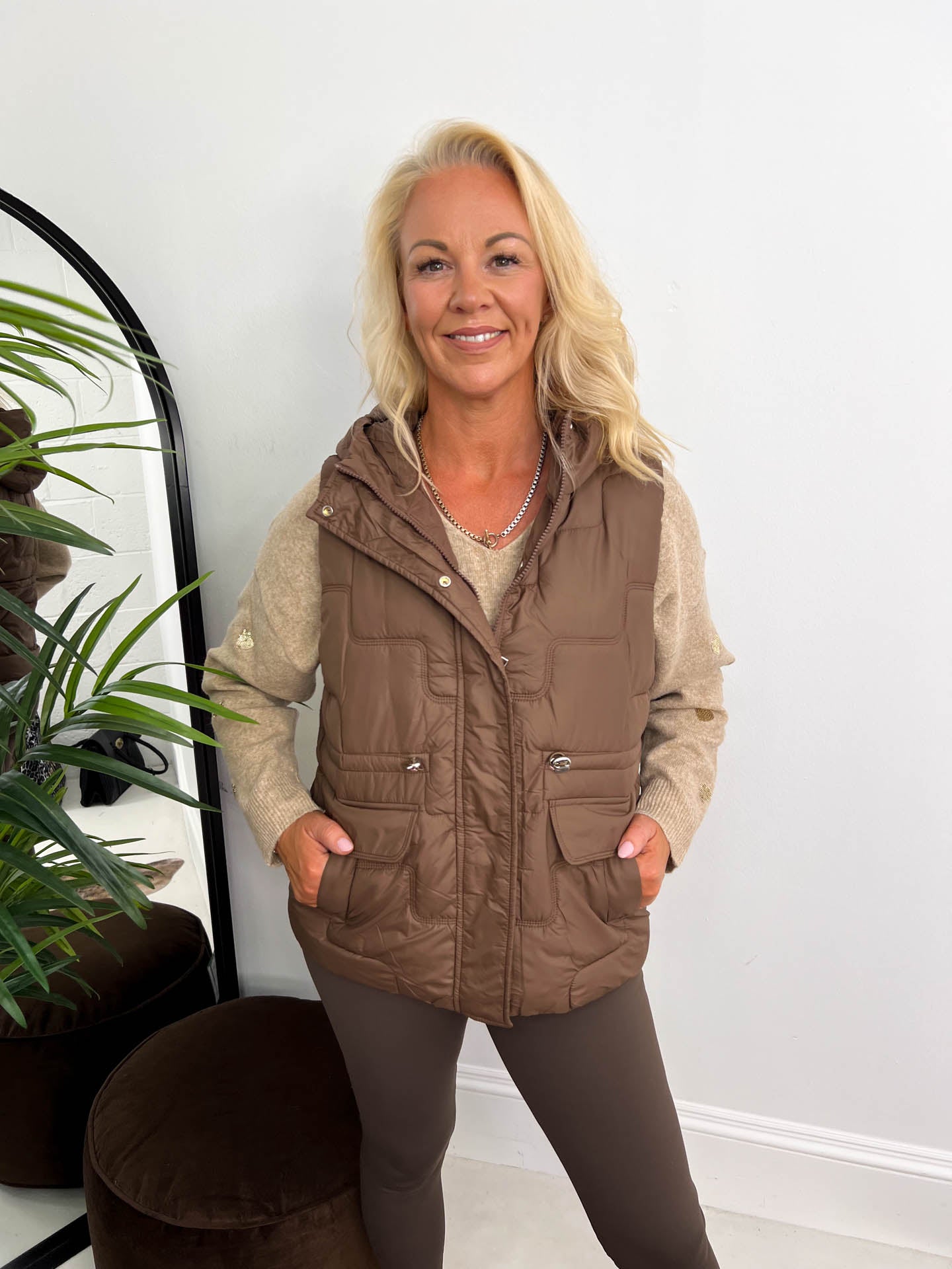 The Kathy - Quilted Puffer Gillet