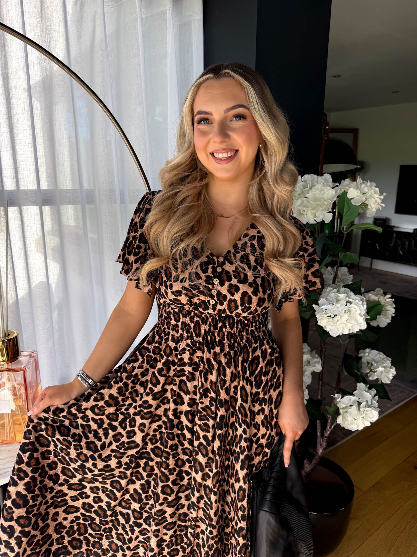 The Estella - Leopard Print Dress