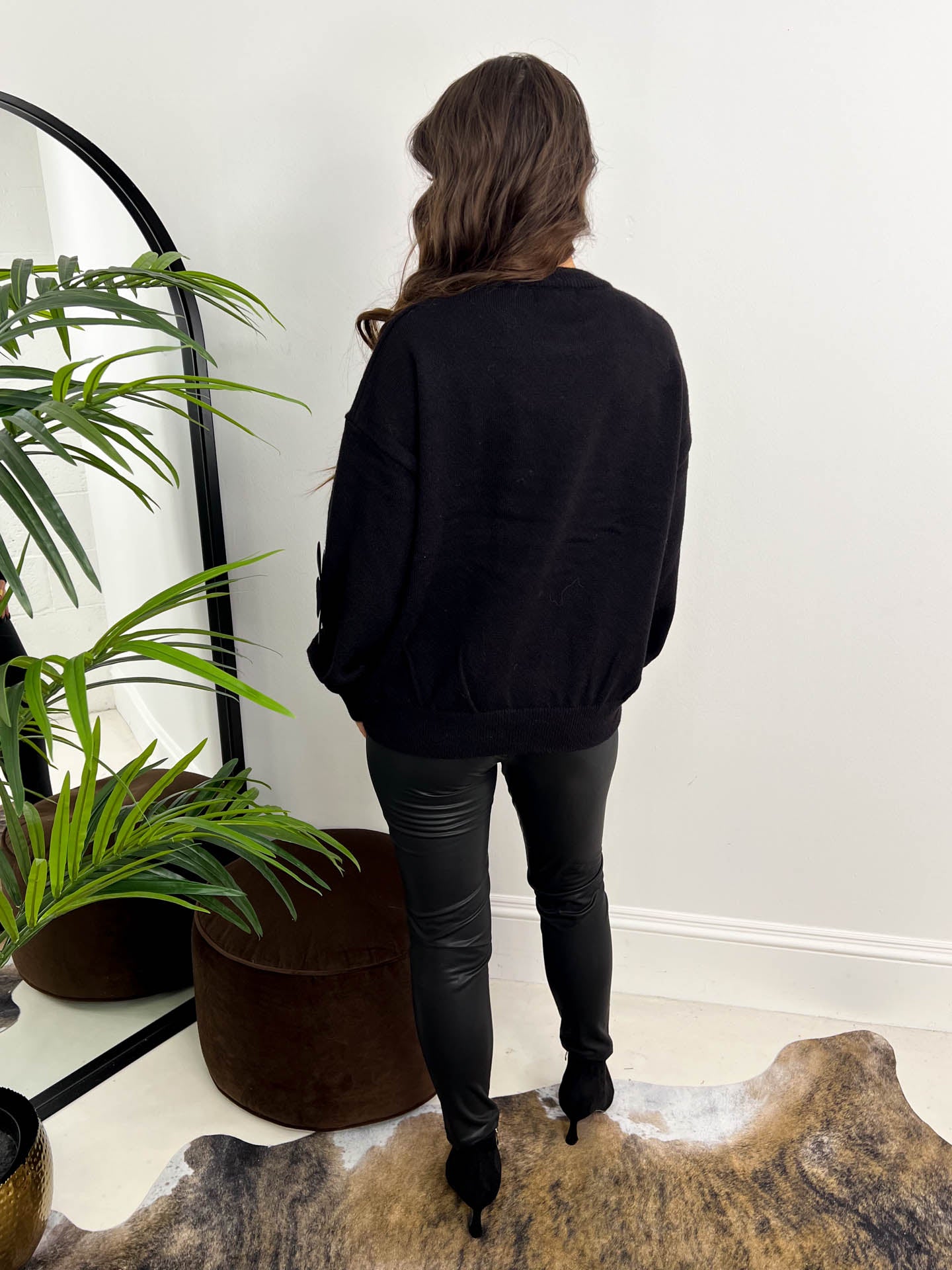 The Jennie - 3D flower Knit