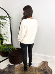 The Alora - Daisy Embroidered Knit