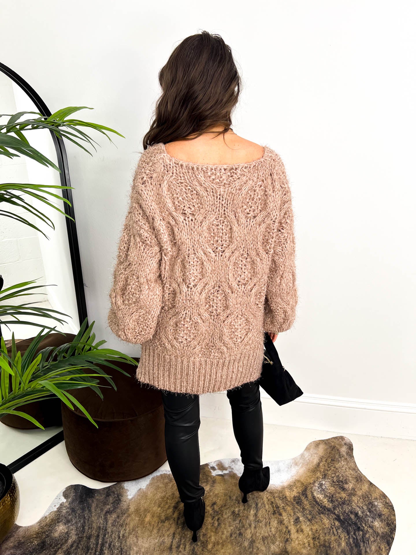 The Raya - Oversized Cable Knit