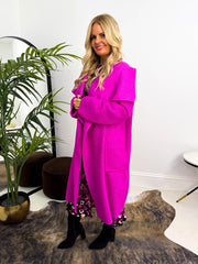 The Katie -  Oversized Collar Boucle Coat