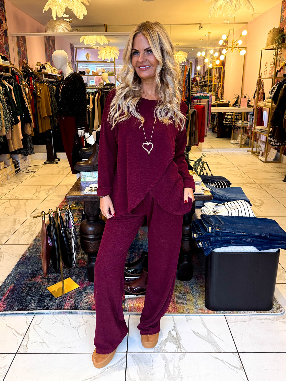 The Carly -  Knitted Two Piece