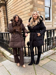The Tina - Faux Fur Hood Wrap Jacket