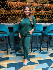 The Aria - Diamante Carrot Leg Two Piece