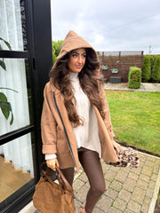 The Blake - Boucle Zip Up Coat