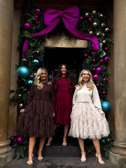 The Shannon - Knit Dress with Tulle Skirt