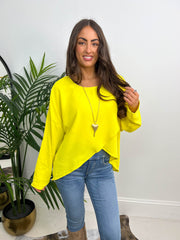 The Kira - Long Sleeve Crossover Blouse