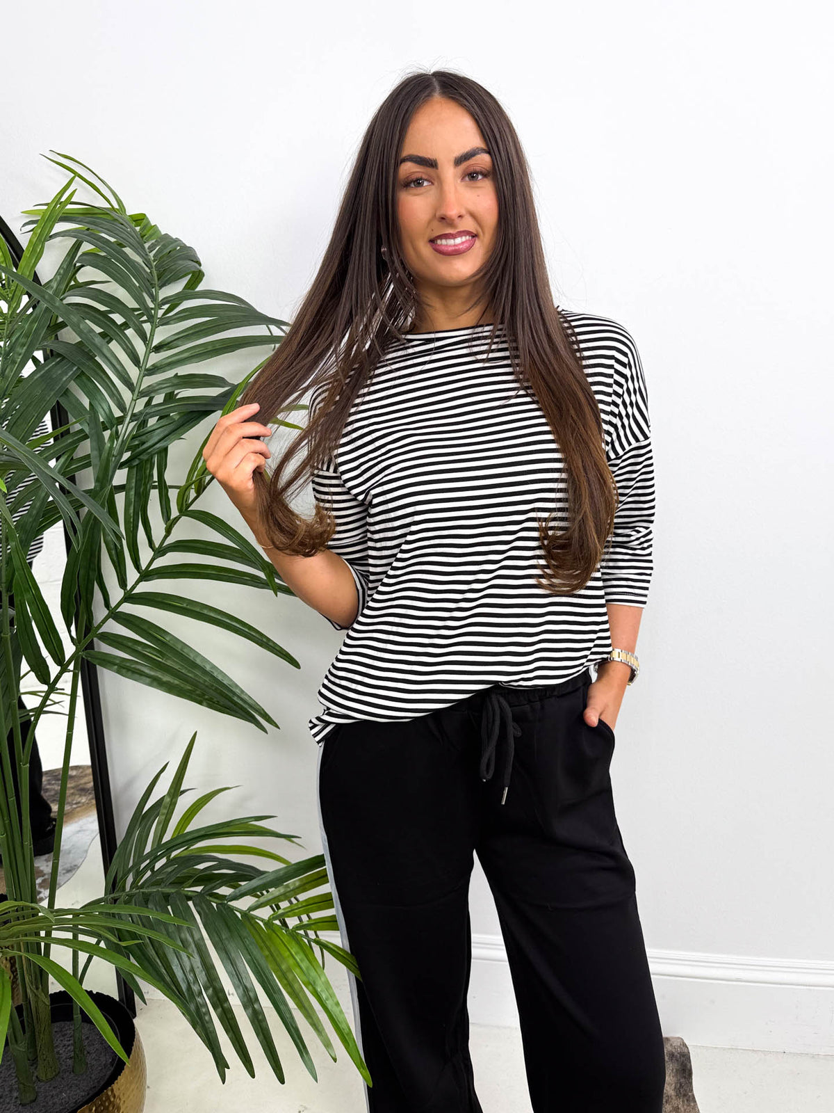 The Cammy - Striped Oversize T-Shirt