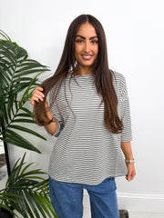 The Cammy - Striped Oversize T-Shirt
