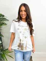 The Riley - 'Live in the moment' Graphic T-Shirt