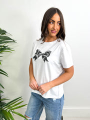 The Tyla - Bow Graphic T-Shirt