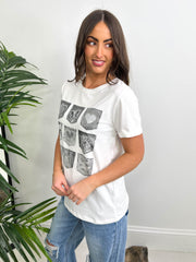 The Hailey - Love Heart and Butterfly Graphic T-Shirt
