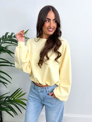 The Danny - Bubble Hem Sweatshirt