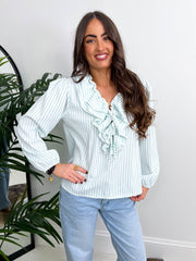 The Sophia - Stripe Blouse