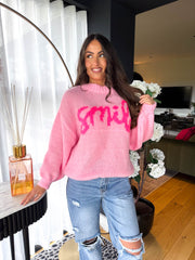 The Jessica - Smile Knitted Jumper