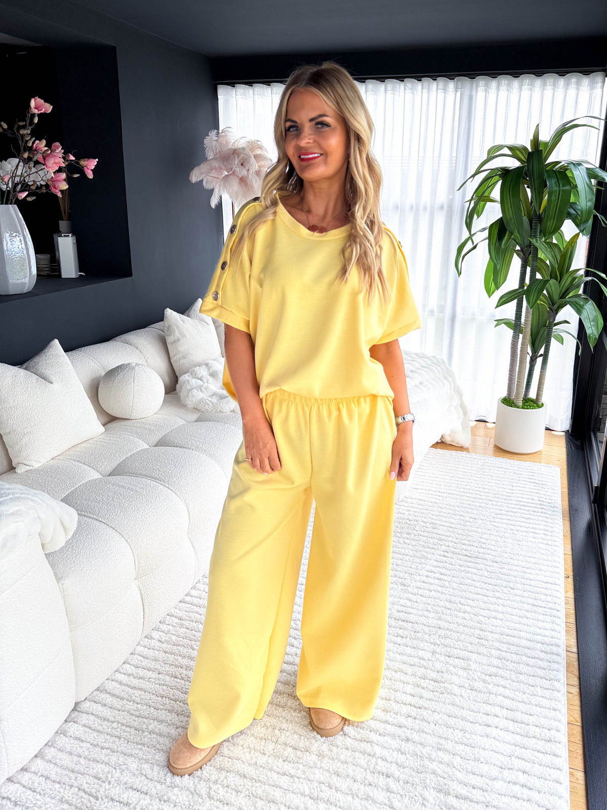 The Lizzie - Button Detail Two Piece