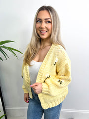 The Flora - Ditsy Floral Chunky Cardigan