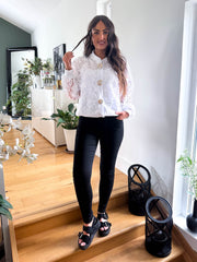 The Lilah - Broderie Anglaise Jacket