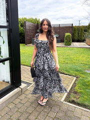 The Kayley - Tiered Animal Print Dress