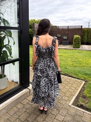 The Kayley - Tiered Animal Print Dress