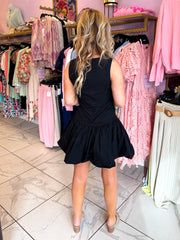 The Dana - Black Mini Dress