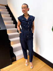 The Cara - Denim Jumpsuit