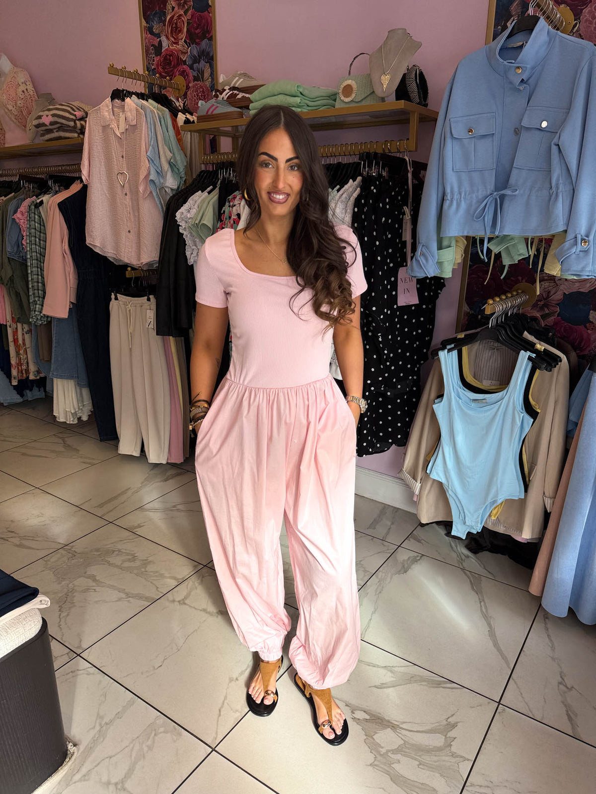 The Laney - Balloon Leg Jumpsuit