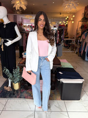 The Eddy - Single Button Waist Blazer