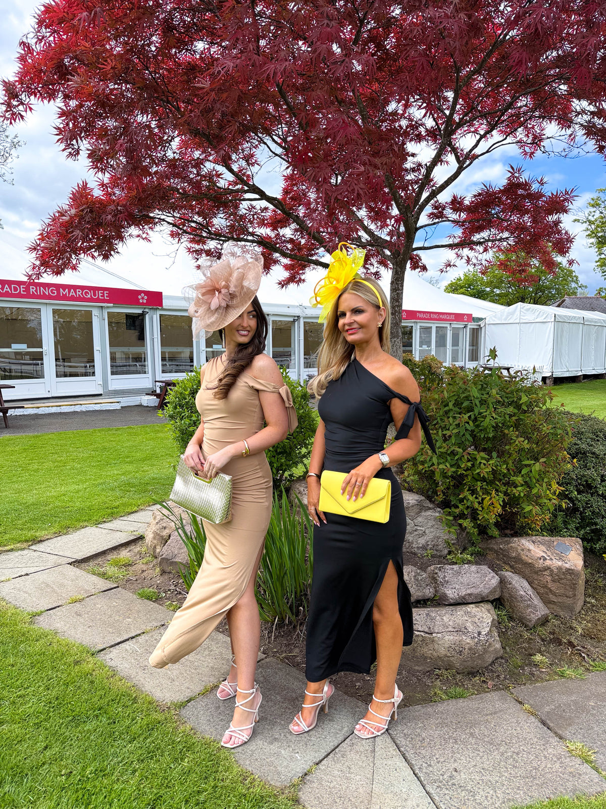 The Jeana - Slinky Cowl Off Shoulder Maxi Dress