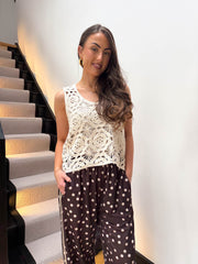 The Hanna - Crochet Vest