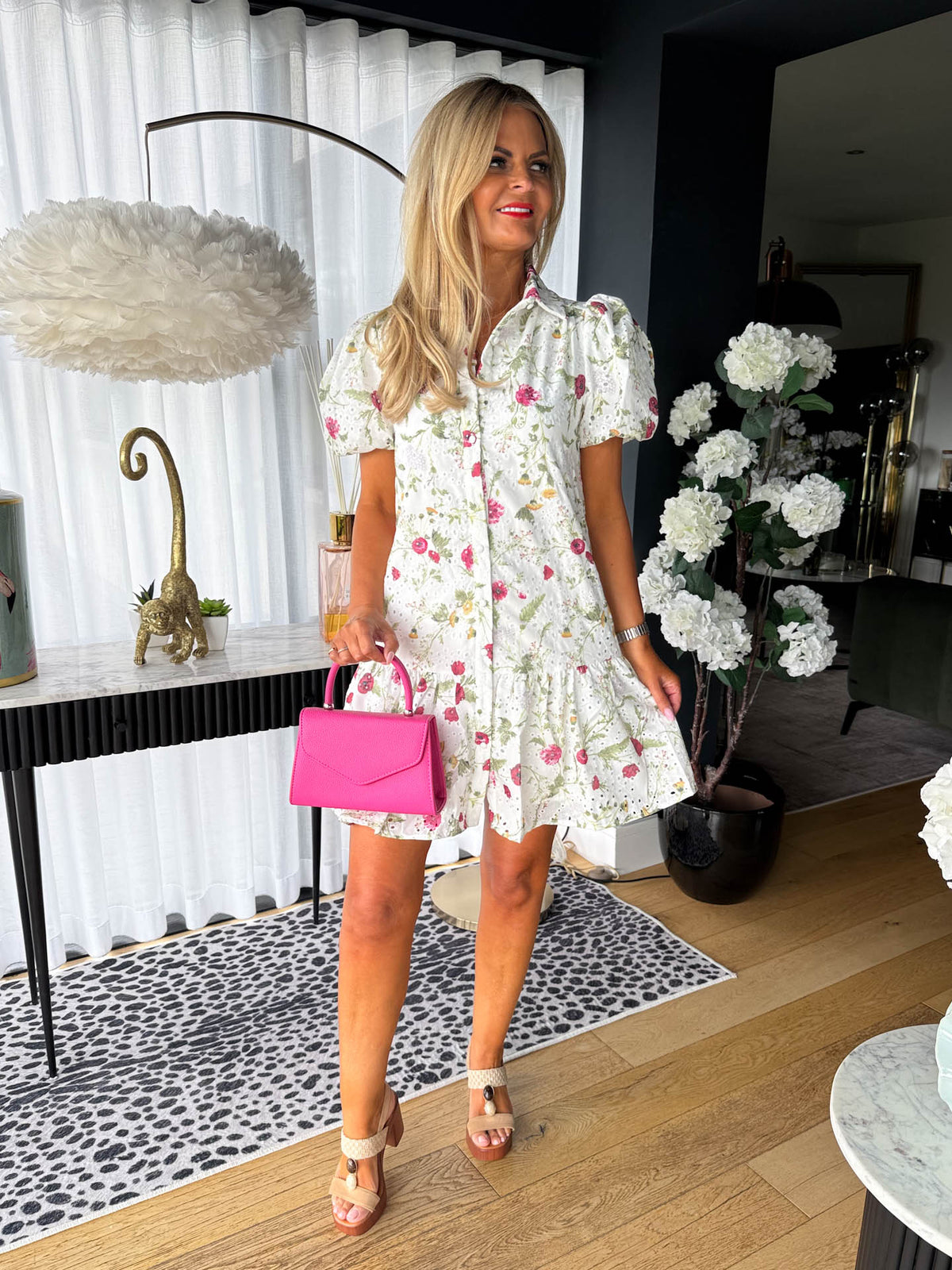 The Primrose - Broidery Anglaise Mini Dress