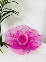 The Libbie - Pink Two Tone Fascinator